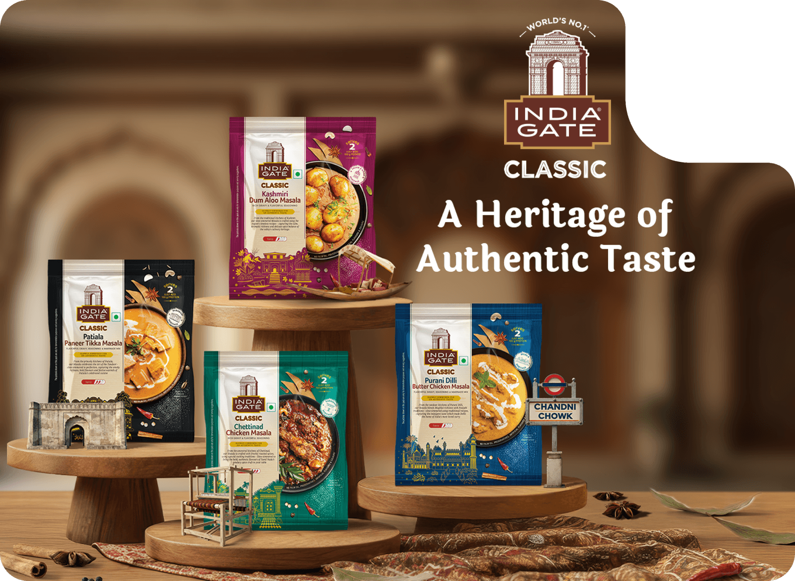 India Gate Masala Range