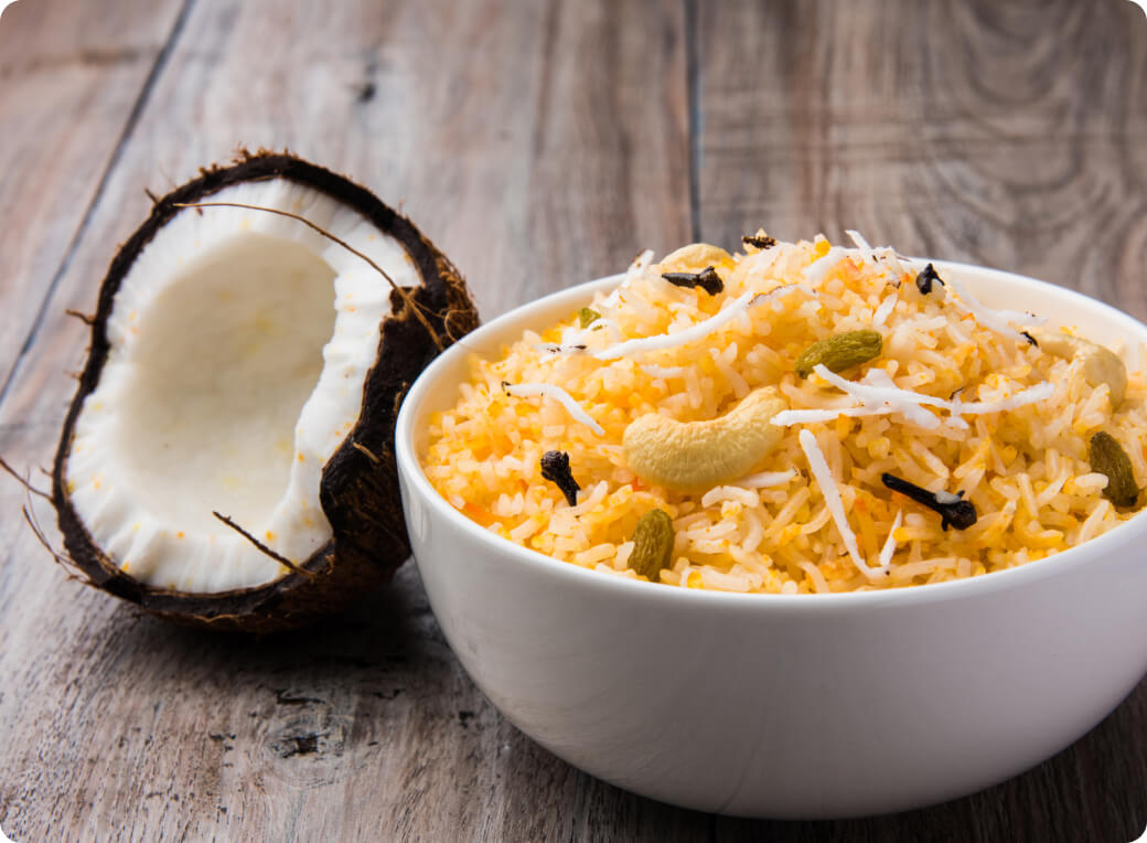 An everyday dish given a basmati twist