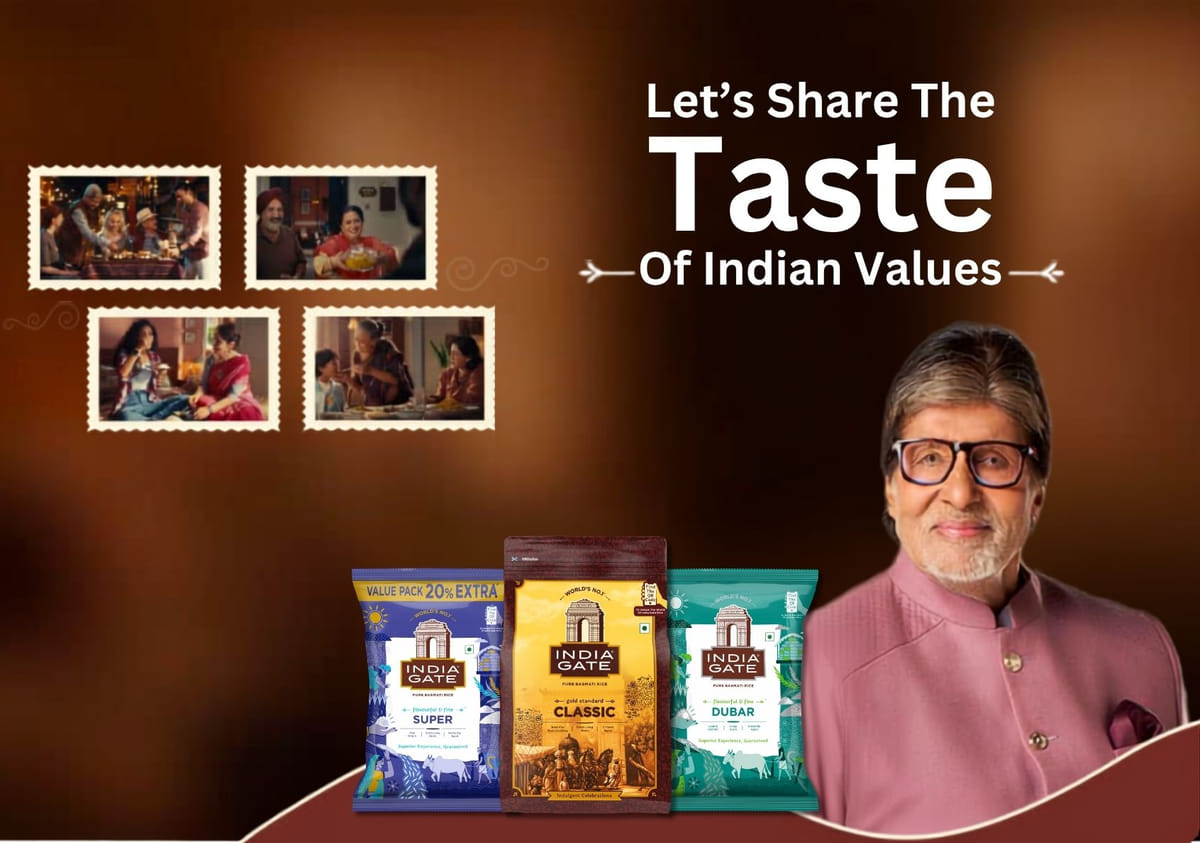 Let's share the taste of Indian values