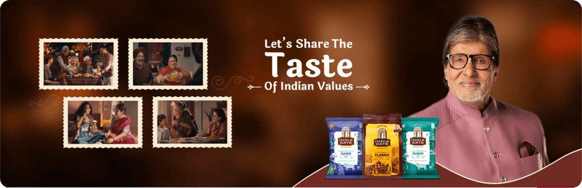 Let's share the taste of Indian values