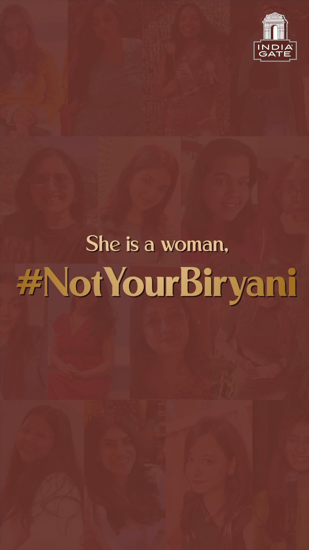 She is a woman, #NotYourBiryani