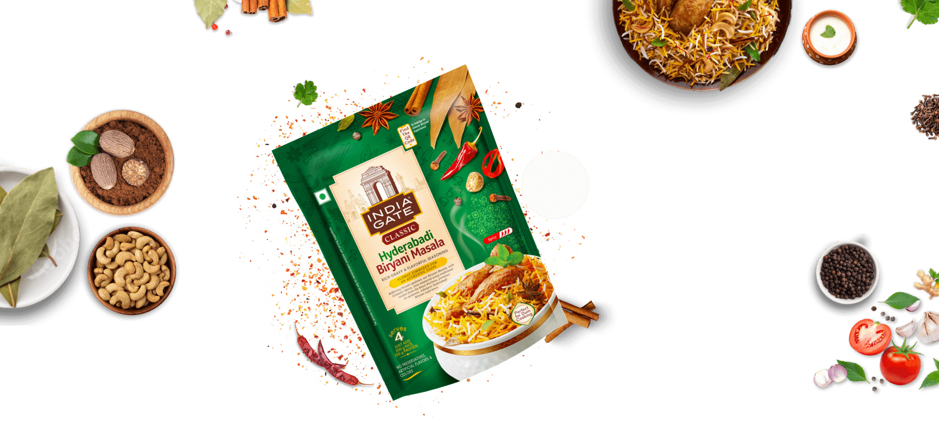 India Gate Classic Hyderabadi Biryani Masala