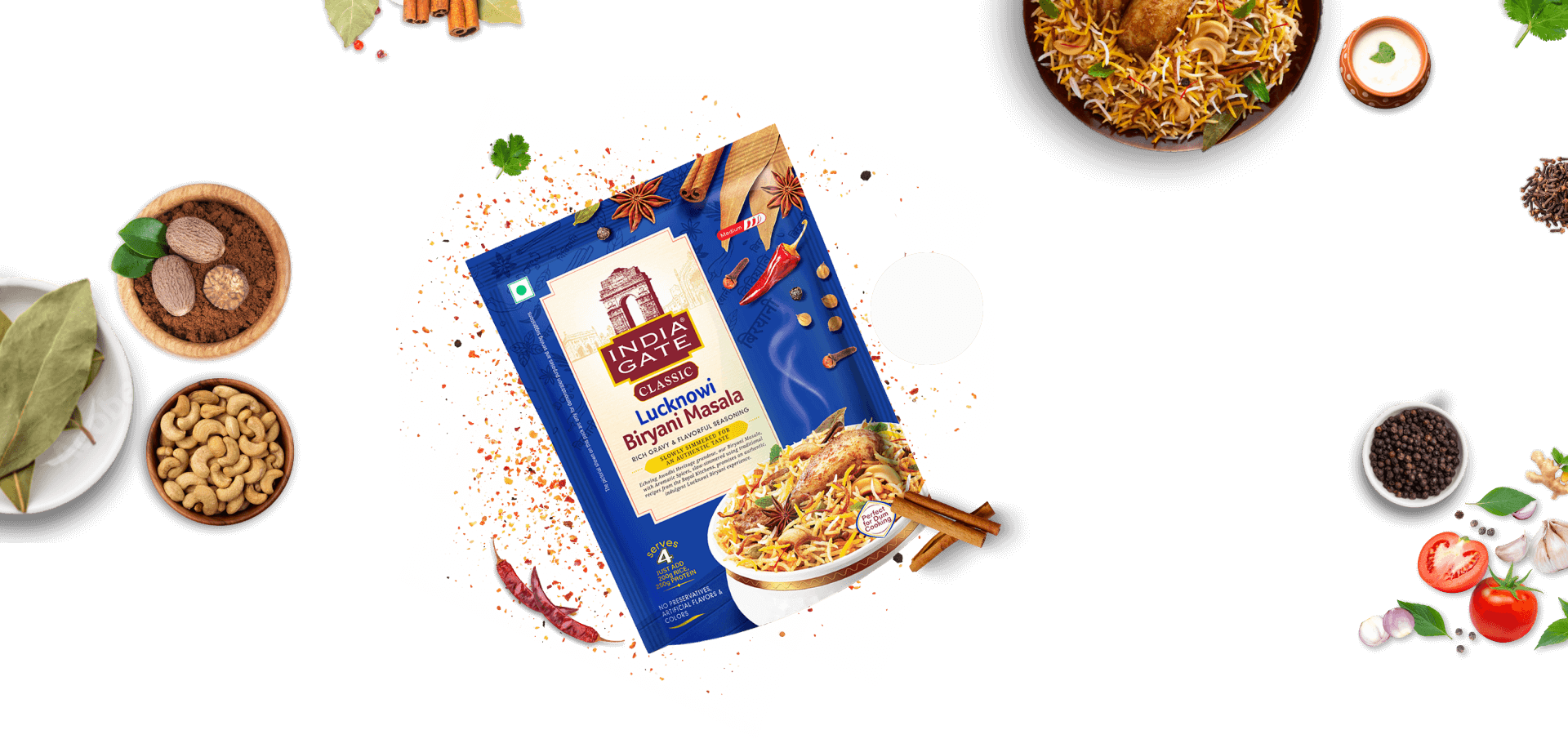 India Gate Classic Lucknowi Biryani Masala