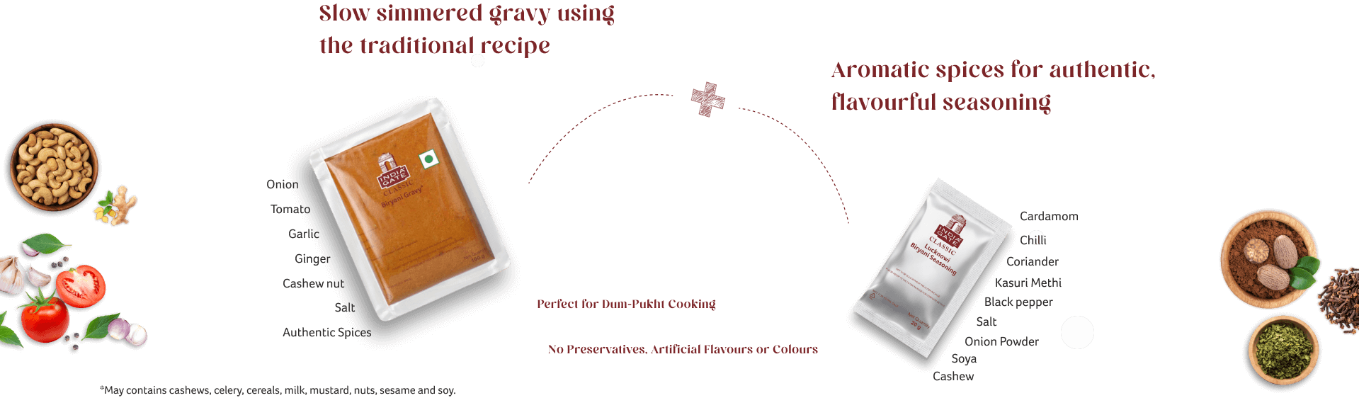 Slow simmered gravy using the traditional recipe