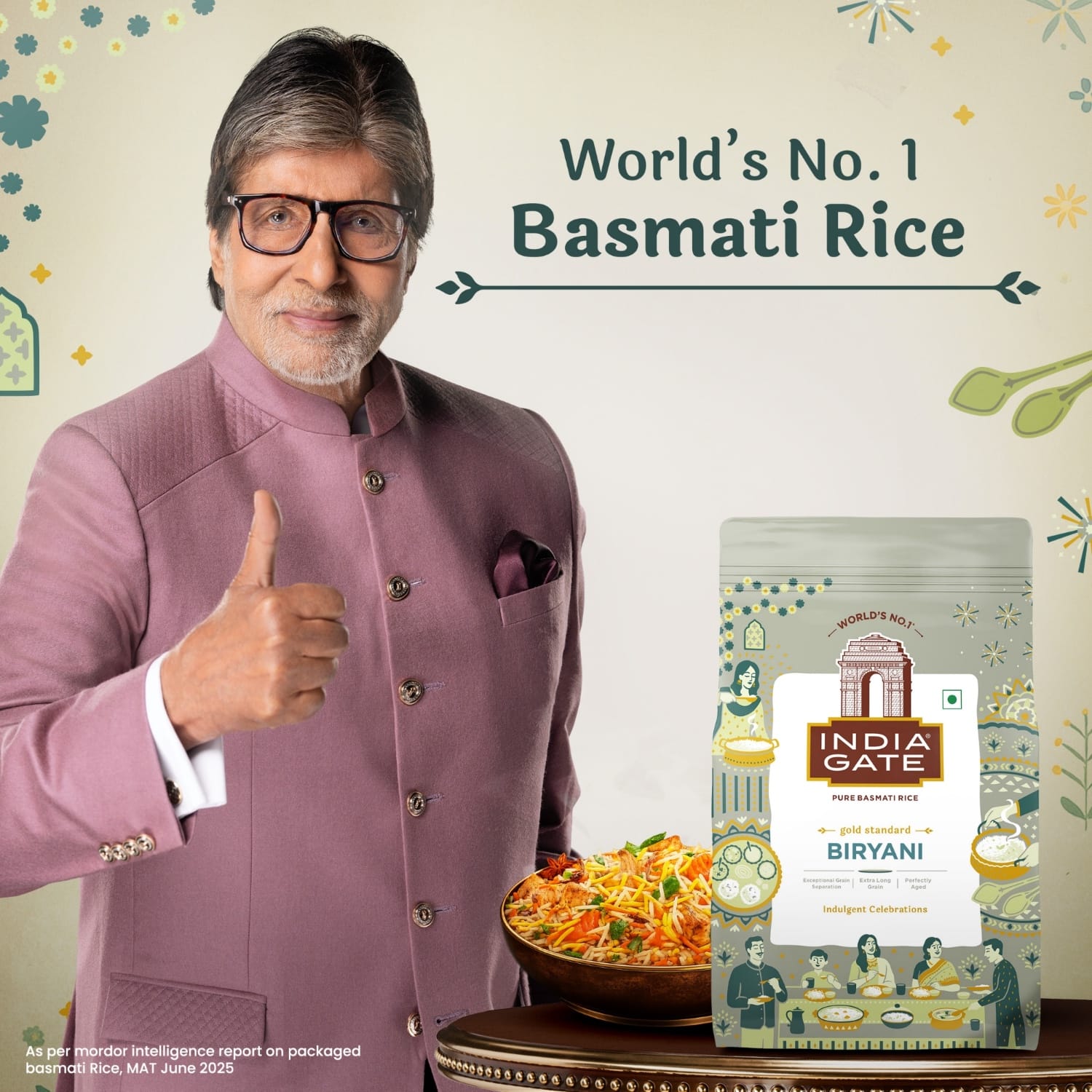 India Gate, the world's number 1 basmati rice