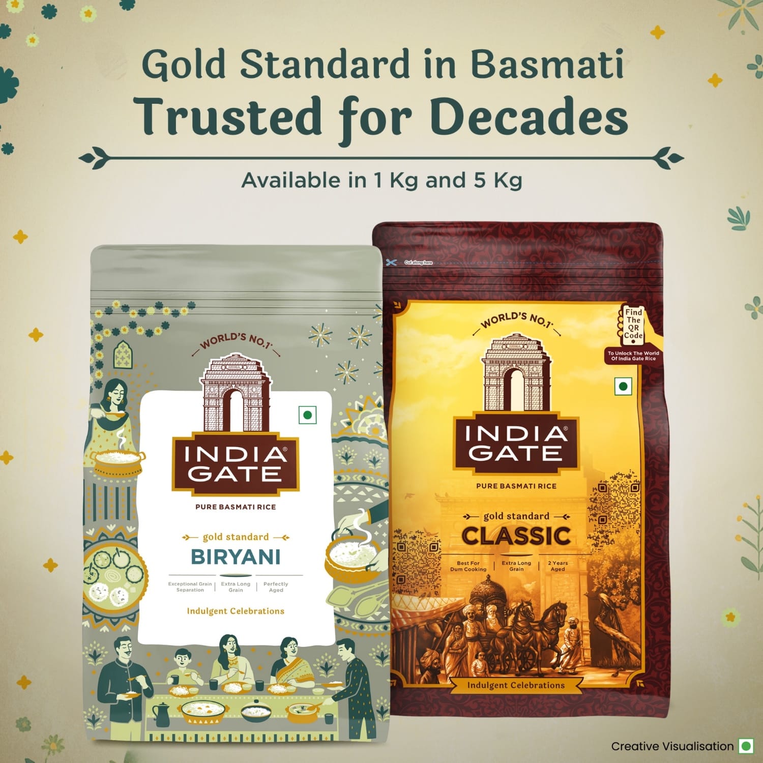 Gold standard in basmati, trusted for decades
