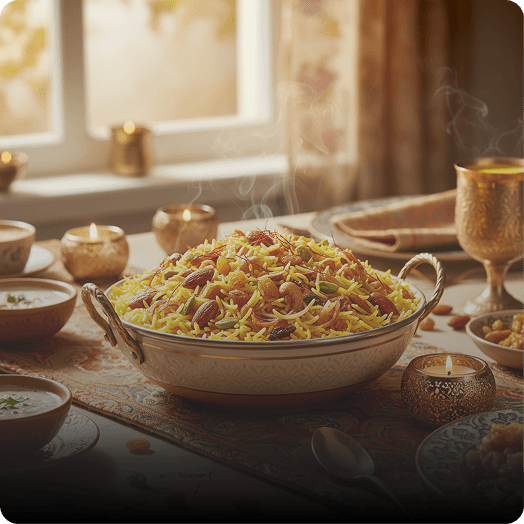 Zafrani Pulao
