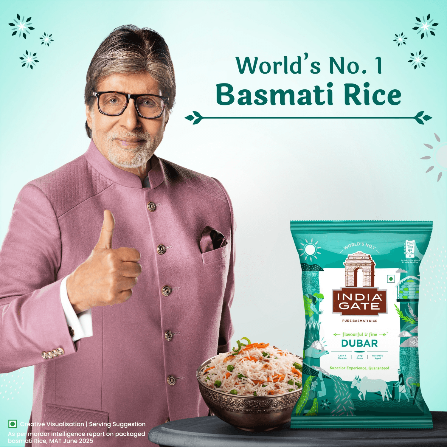 India Gate, the world's number 1 basmati rice
