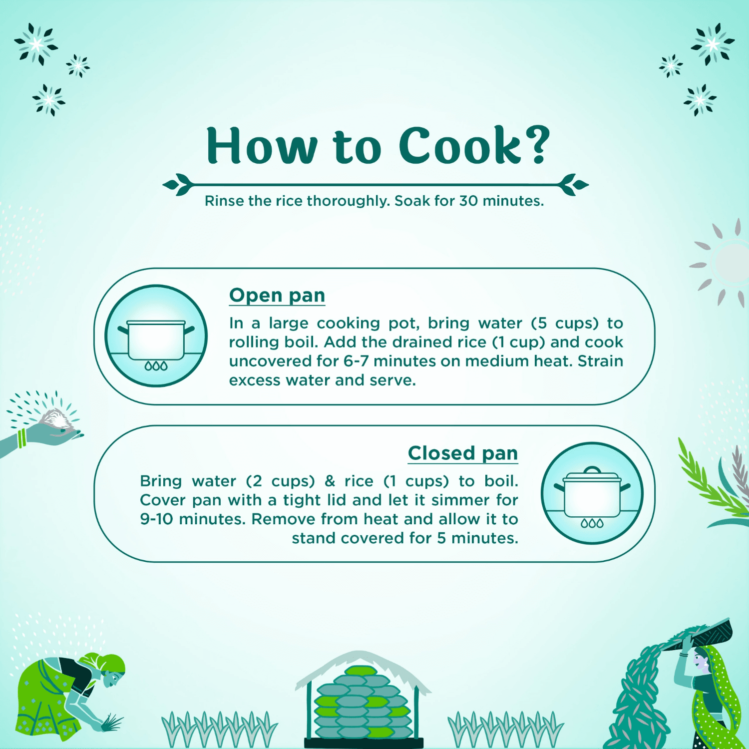 How to cook India Gate Biryani basmati rice