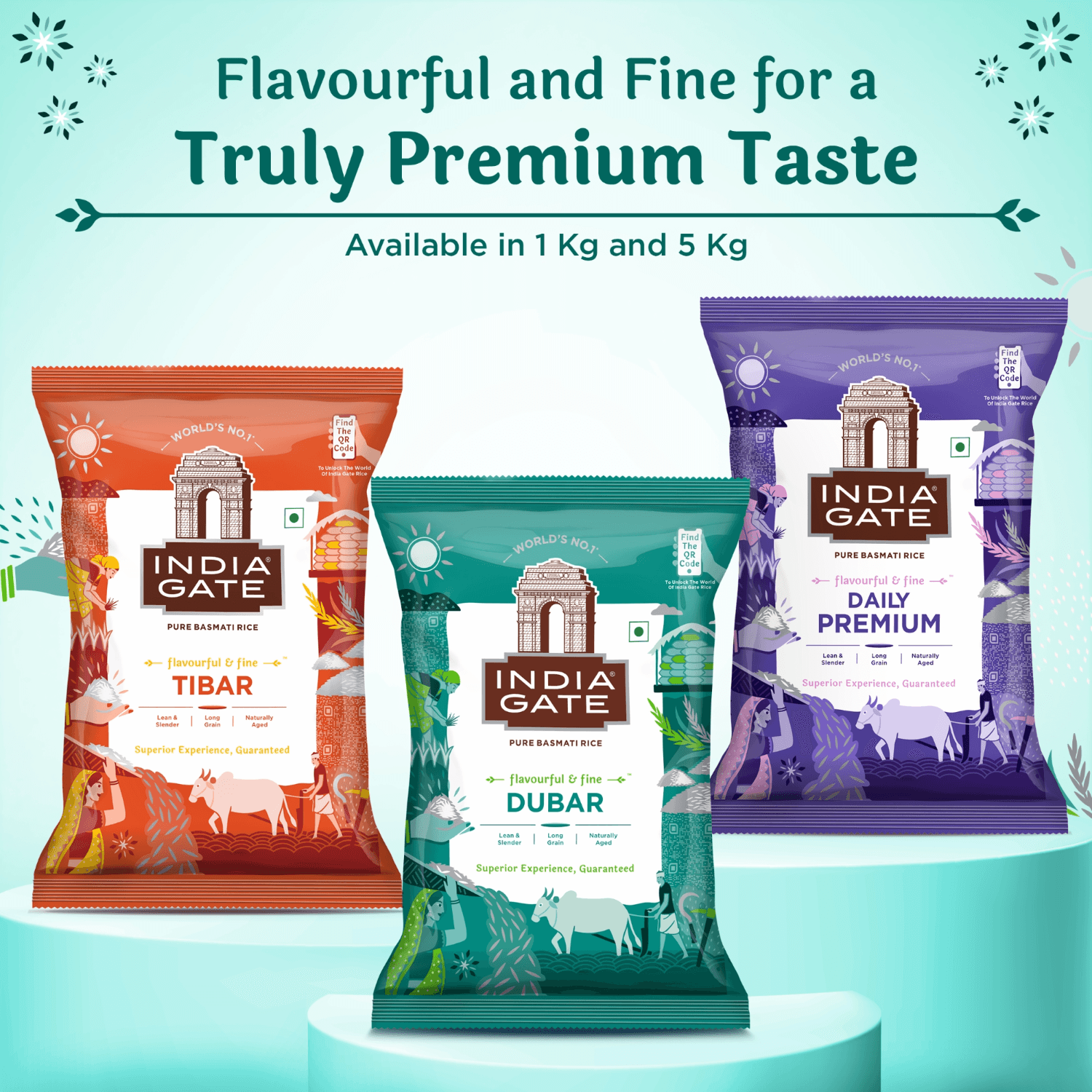 Golig-dubar-assetsd standard in basmati, trusted for decades