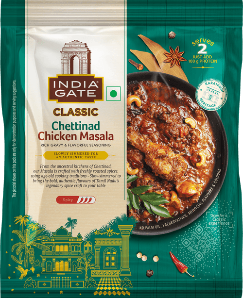 India Gate Classic Chettinad Chicken Masala pack