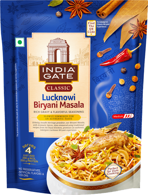 India Gate Classic Lucknowi Biryani Masala pack