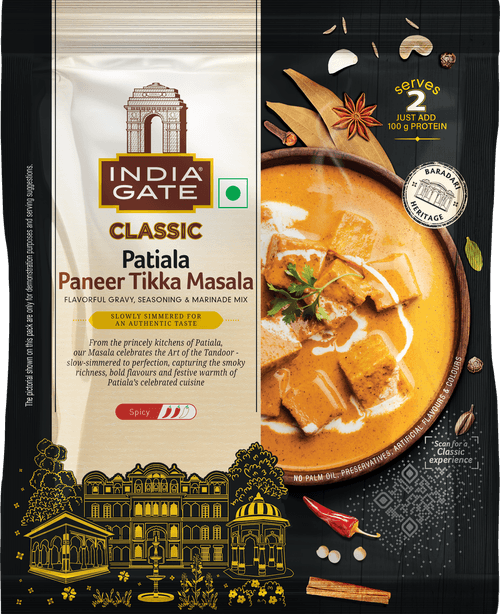 India Gate Classic Patiala Paneer Tikka Masala pack