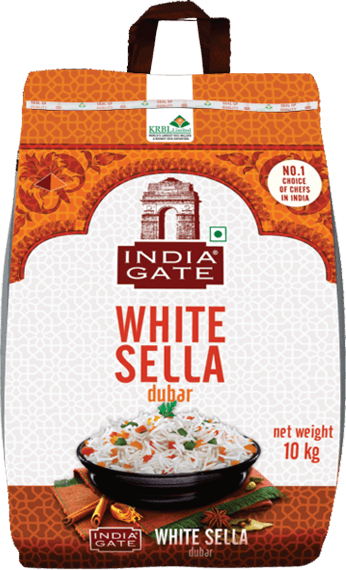 India Gate White Sella Dubar 10kg pack