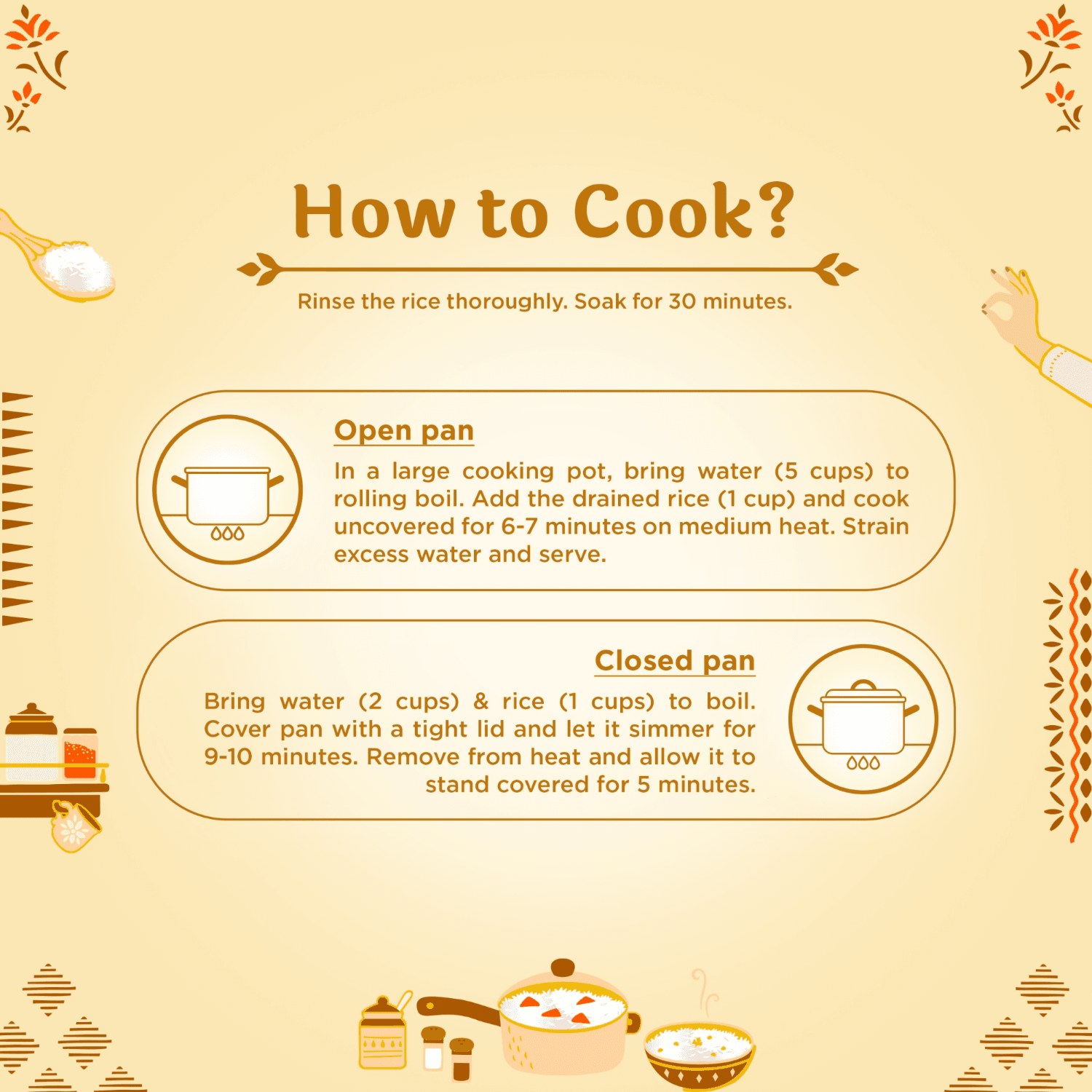How to cook India Gate Biryani basmati rice