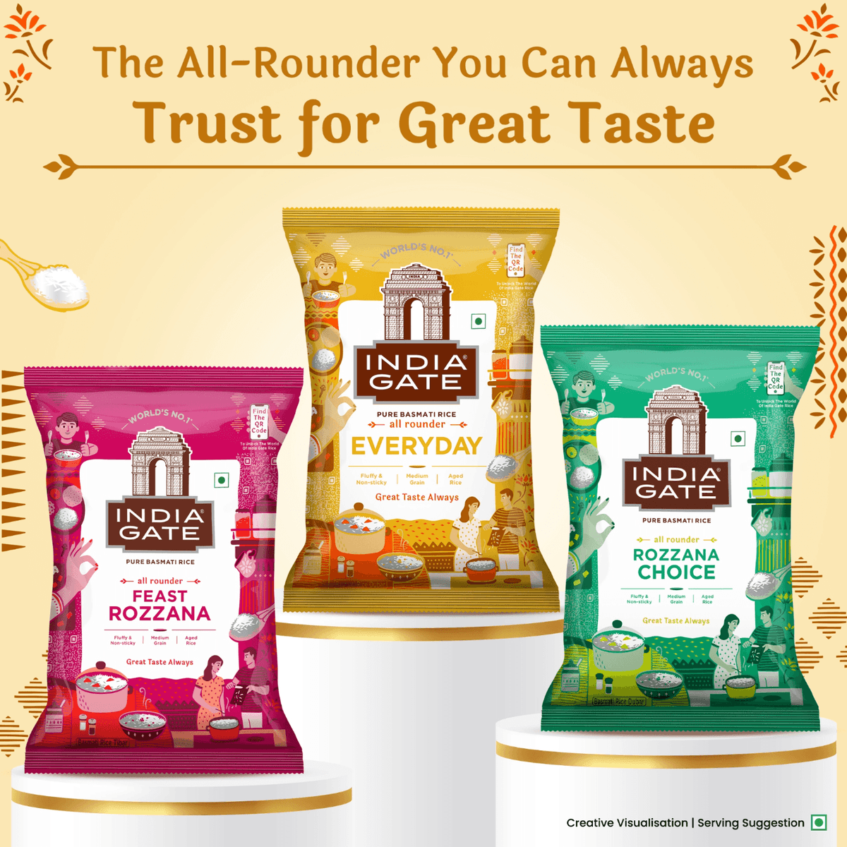 Gold standard in basmati, trusted for decades