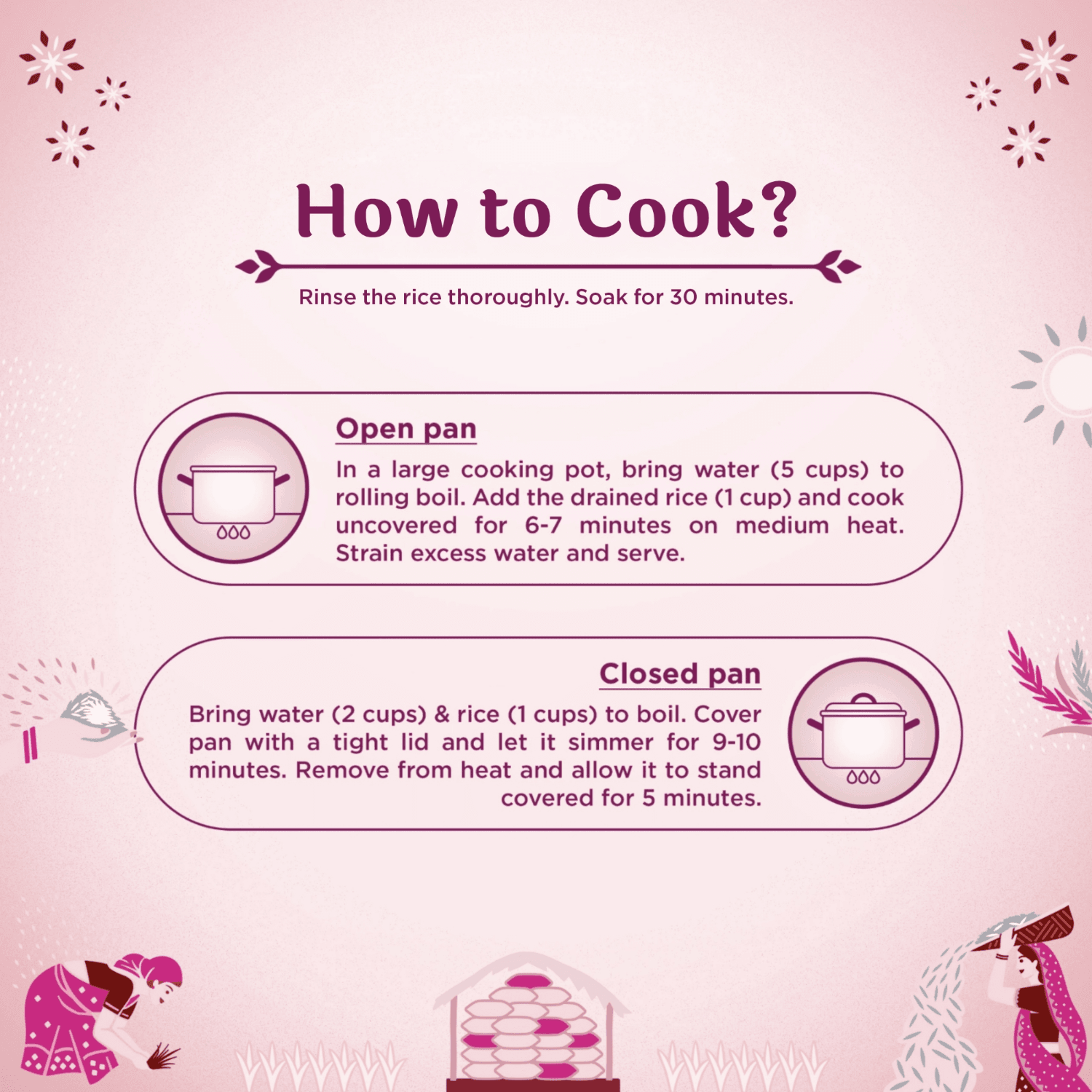How to cook India Gate Biryani basmati rice