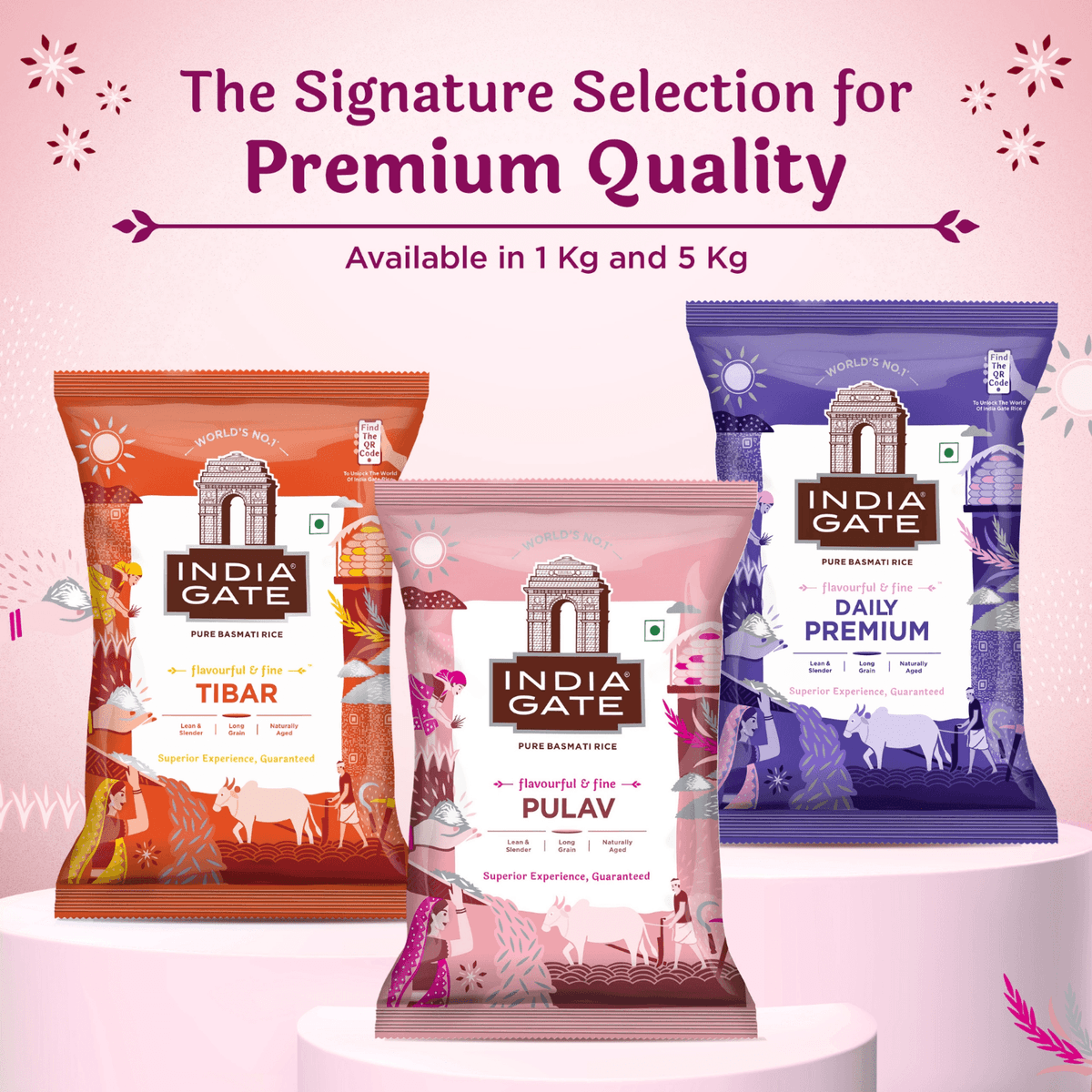 Gold standard in basmati, trusted for decades