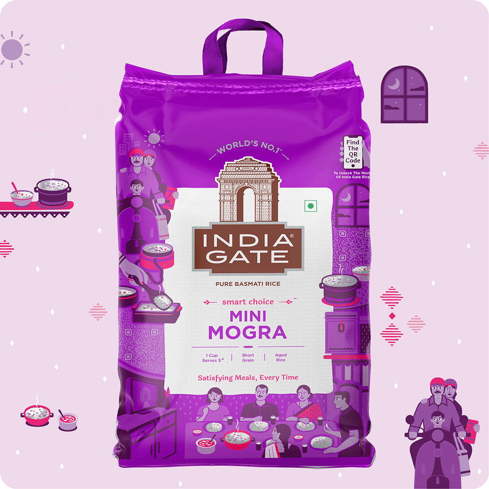 India Gate Gold Standard Biryani Basmati Rice pack