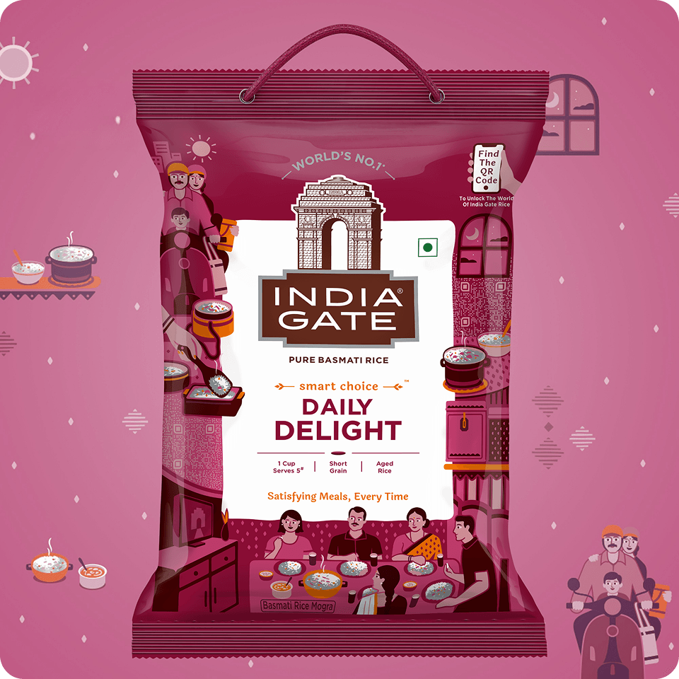 India Gate Classic Pure Basmati Rice pack