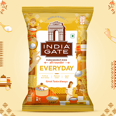India Gate Gold Standard Biryani Basmati Rice pack