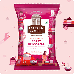 India Gate Classic Pure Basmati Rice pack