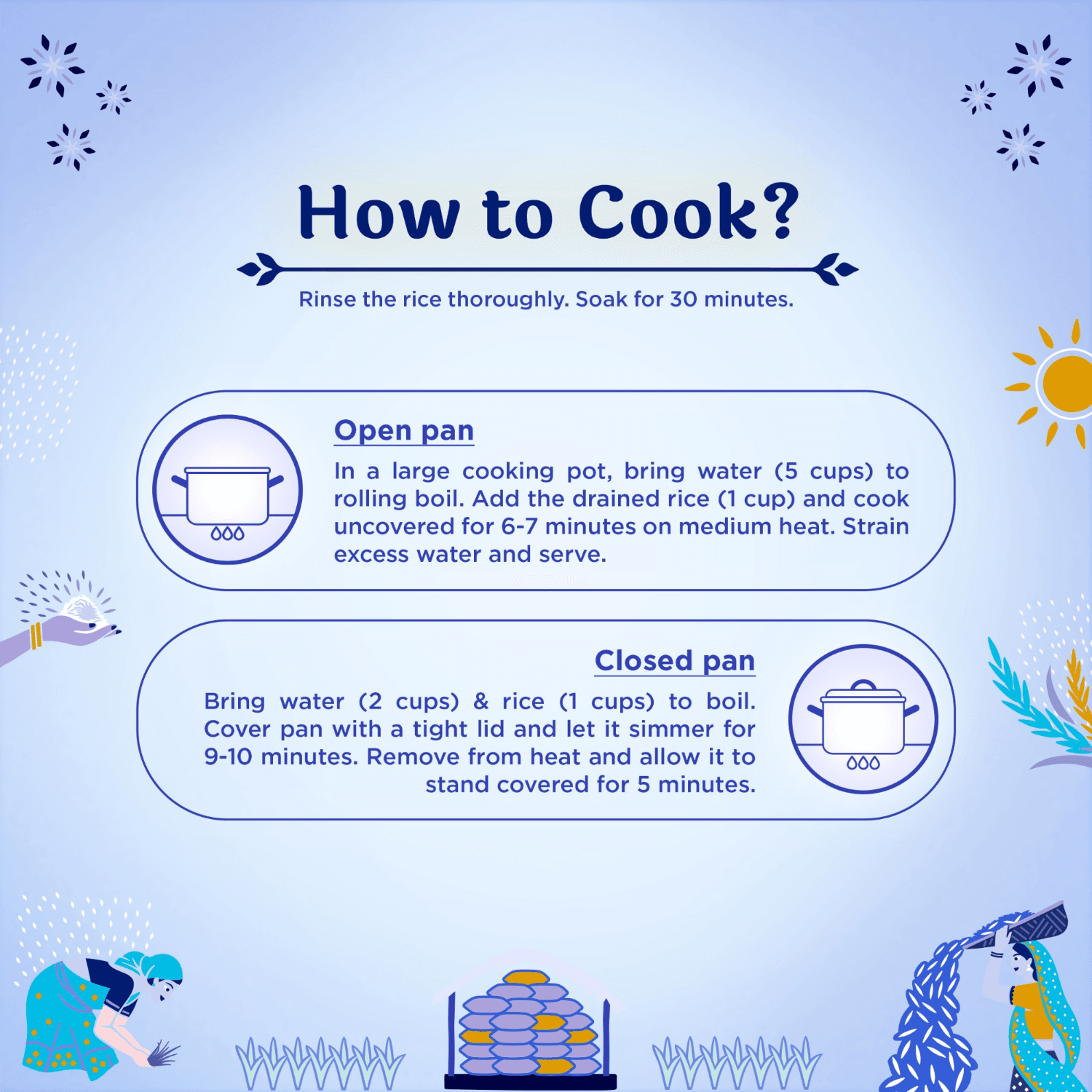 How to cook India Gate Biryani basmati rice