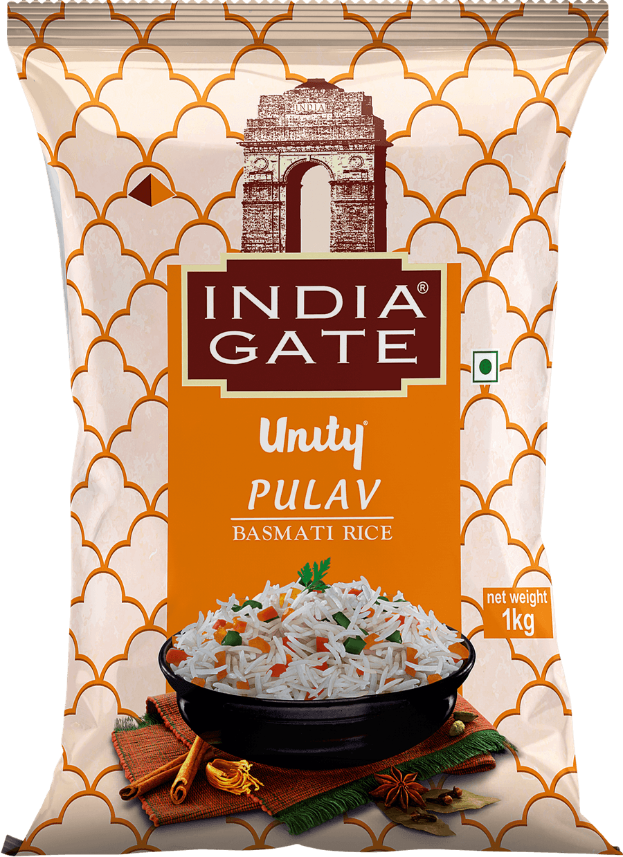 India Gate Unity Pulav Rice pack