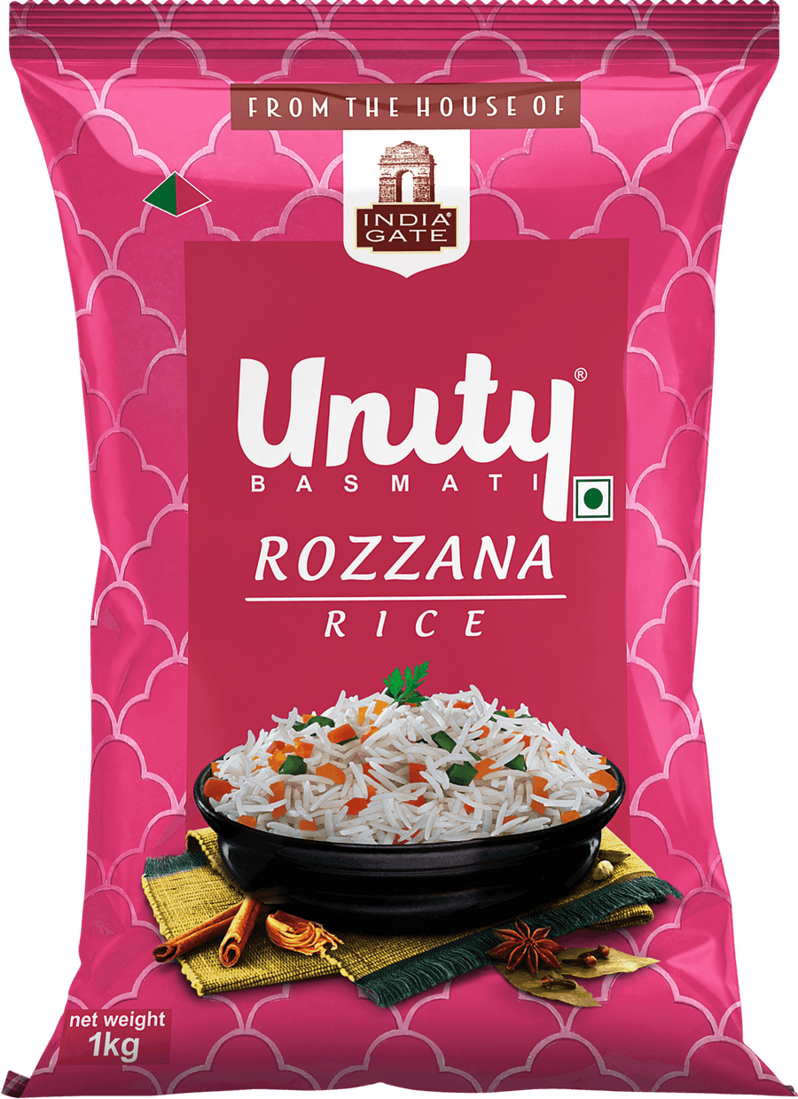India Gate Unity Rozzana Rice 1kg pack