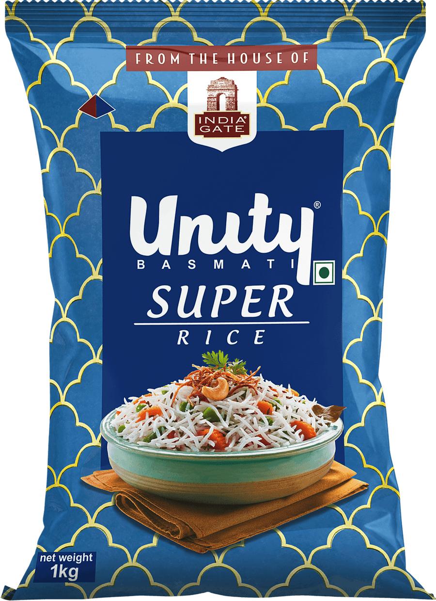 India Gate Unity Super Rice pack