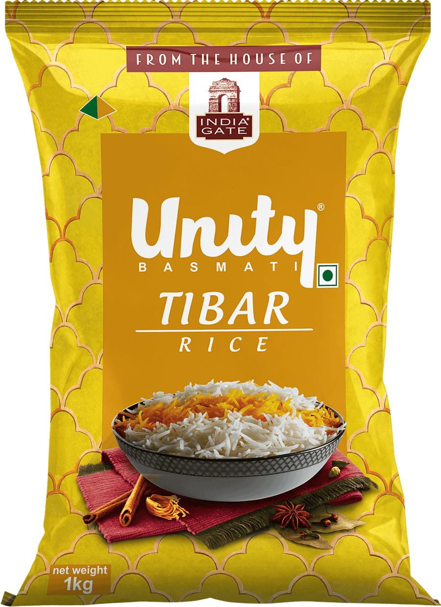 India Gate Unity Tibar Rice pack